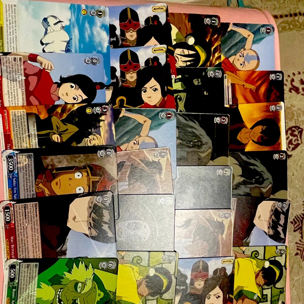 150+ Avatar collector cards